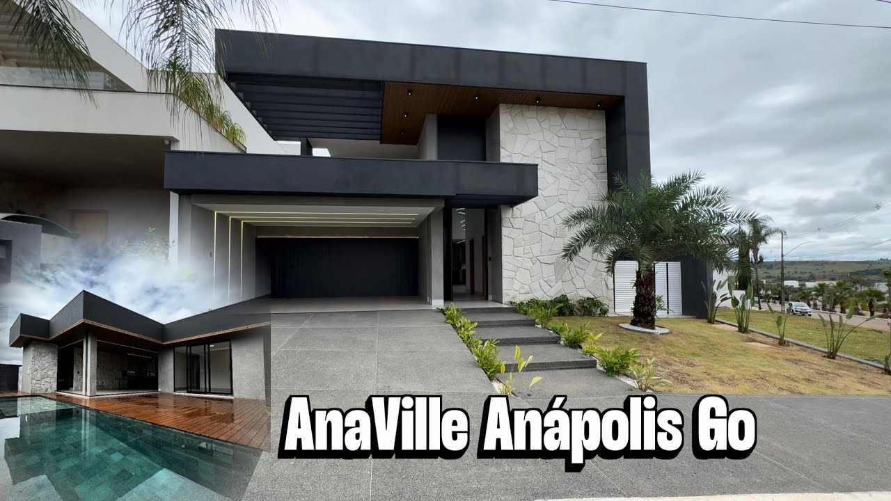 👉 Casa Térrea no AnaVille Anápolis | Alto Padrão, Piscina Aquecida e Lote Amplo