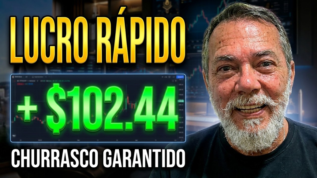 Fiz 100 D&oacute;lares para o Churrasco da Copa! (Rob&ocirc; Gr&aacute;tis Turbo Trade)
