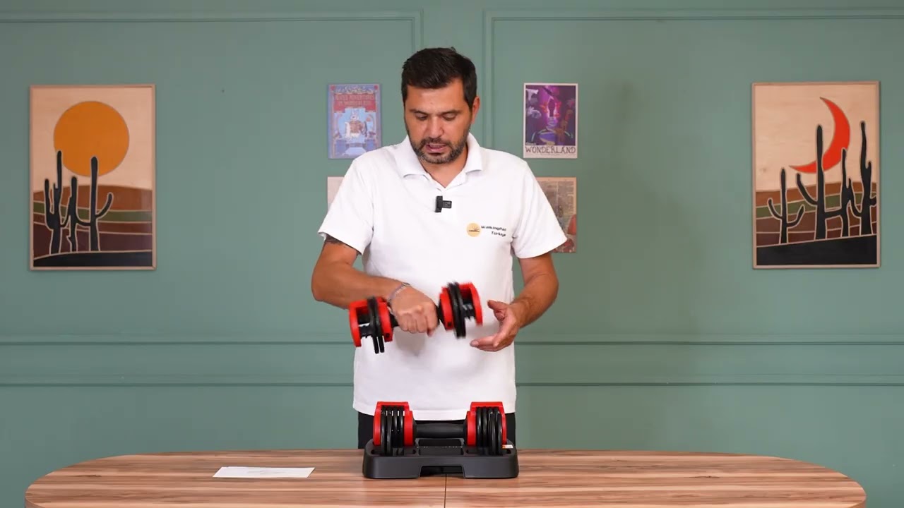 Kingsmith Ayarlanabilir Mekanik Dambıl | Kutu Açılımı