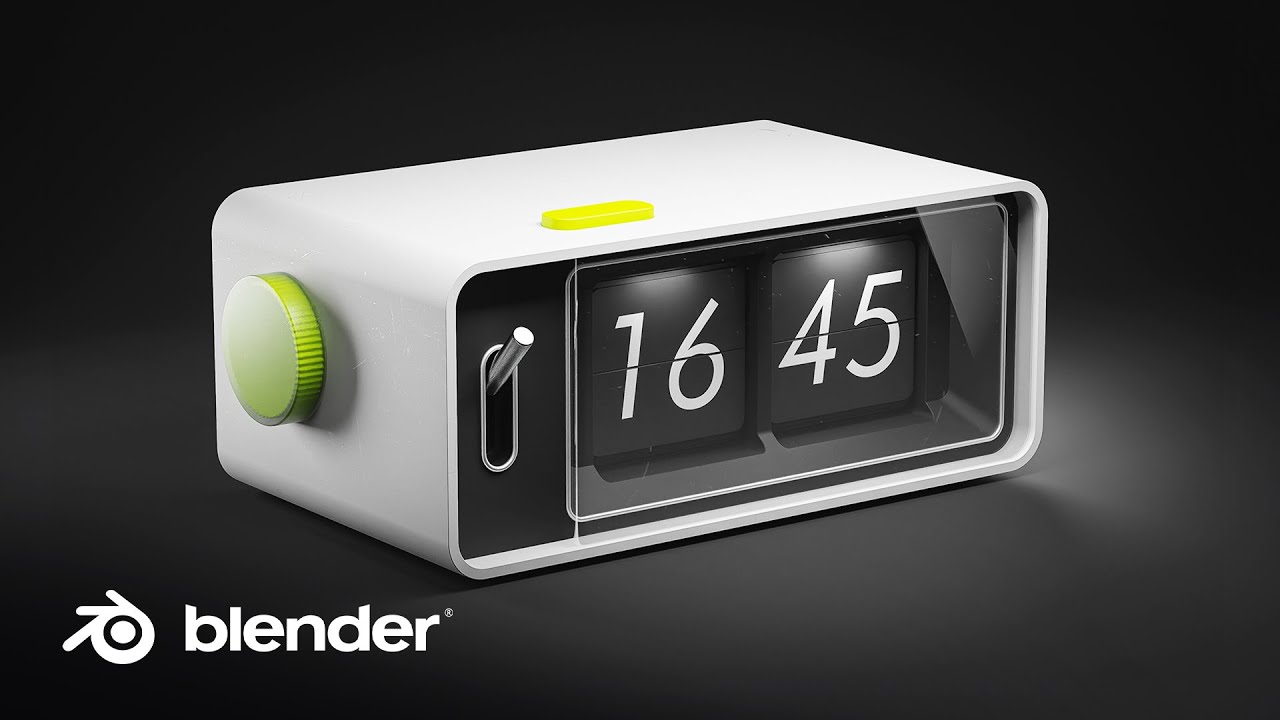 Haciendo un Reloj en Blender (PASO a PASO)