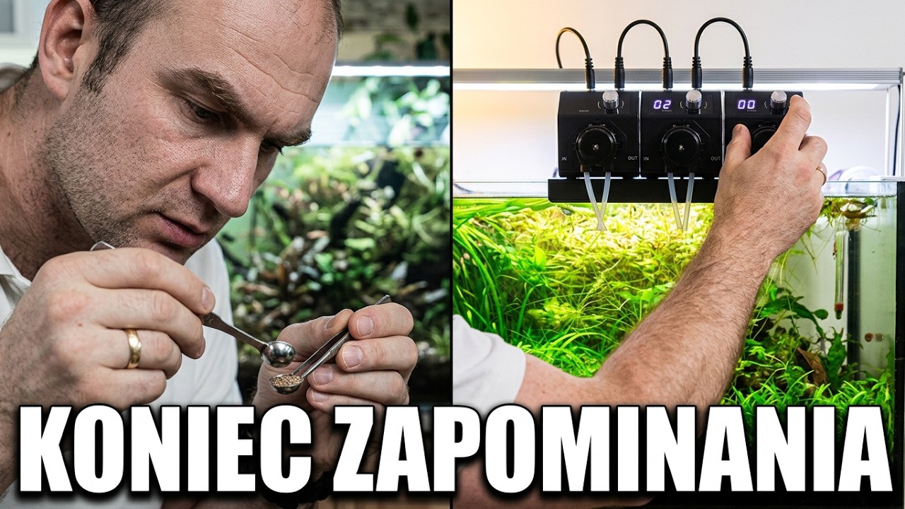 Automatyzacja akwarium   NutriBot. #akwarium #automatyzacja #bezobsługowe