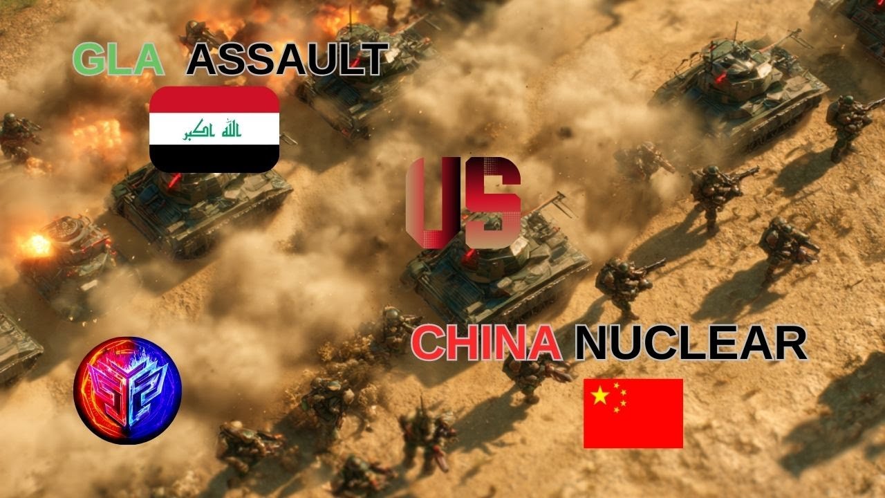 🔥 GLA ASSAULT FORCES vs CHINA NUCLEAR WEAPONS| STRIKE BEFORE THE END