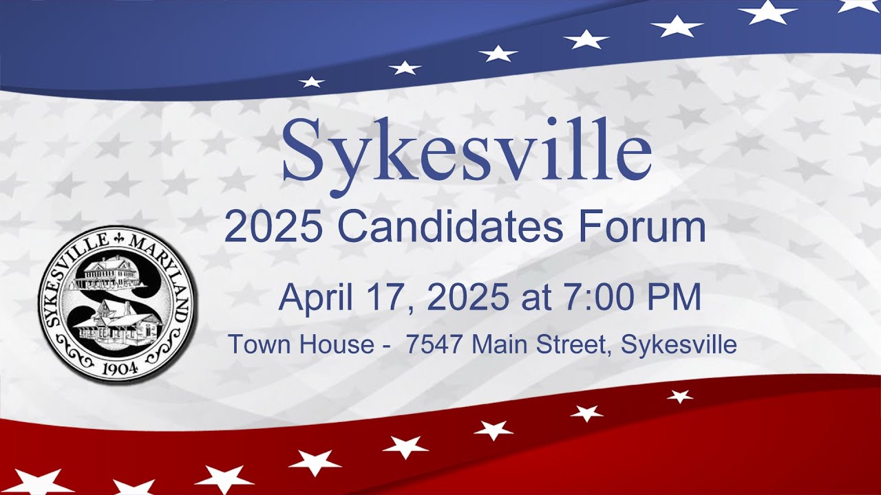 Sykesville Candidates Forum 4-17-2025