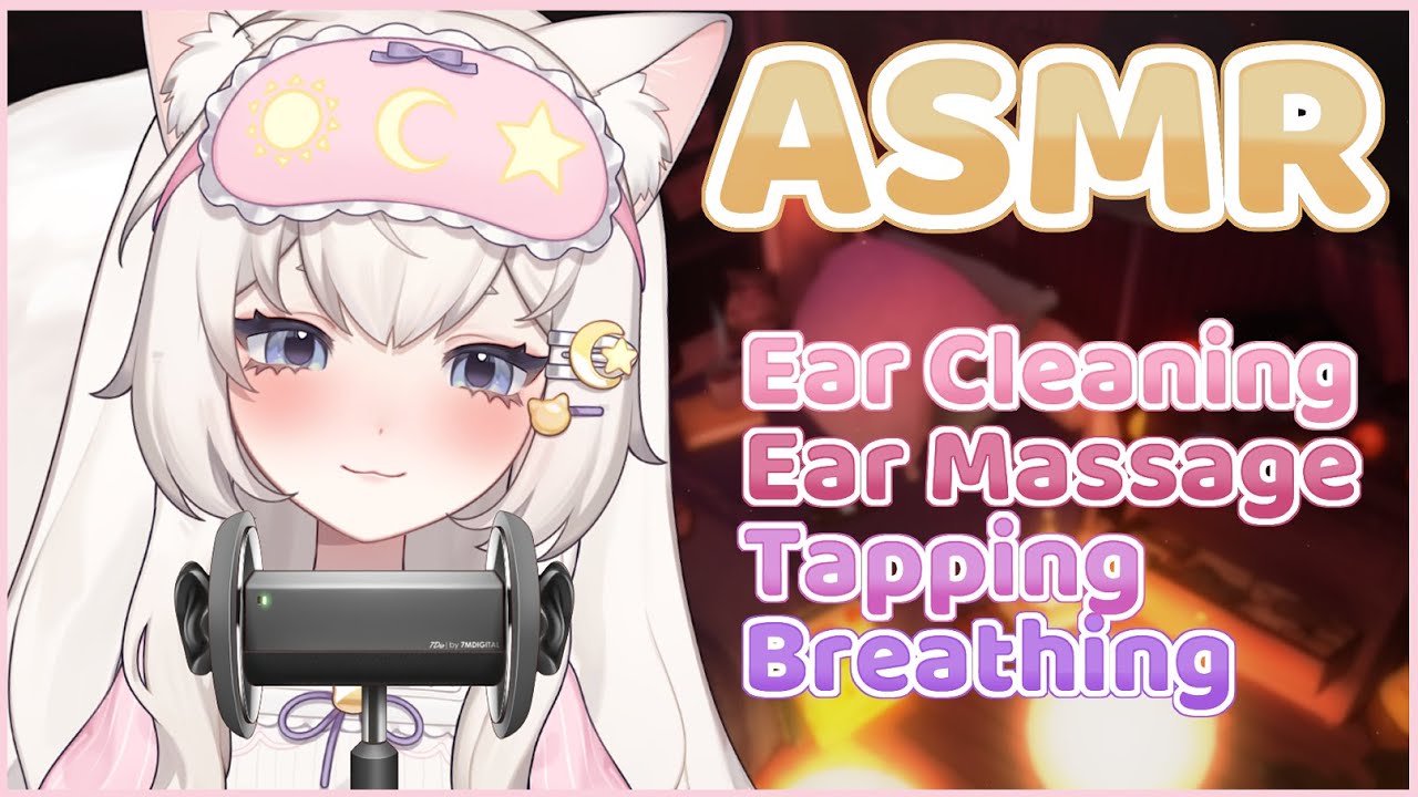 【ASMR】Comfy Hours with Your Catgirl (Soft-Talking/Ear Fluffing/Ear Massage)