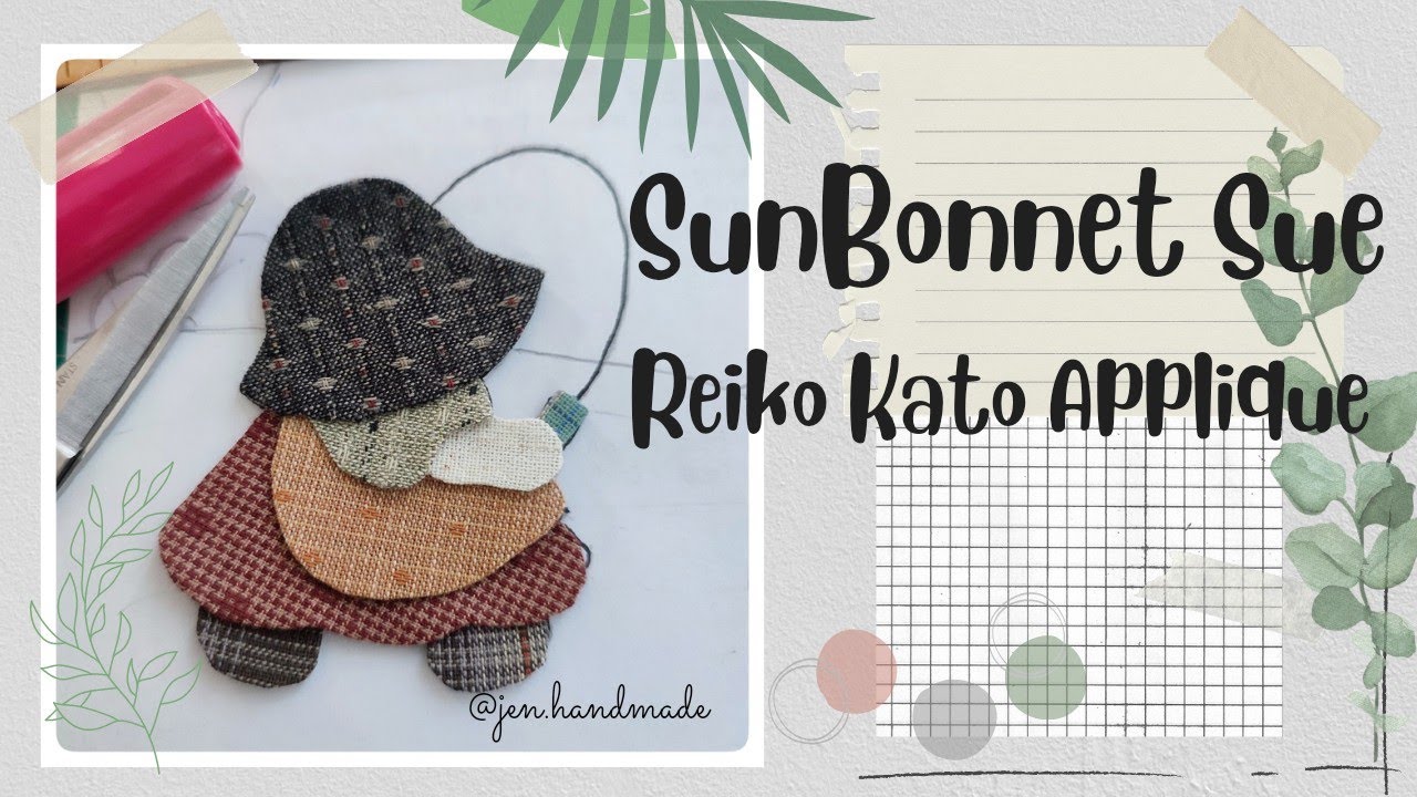 Simple,, How to Make SunBonnet Sue 
