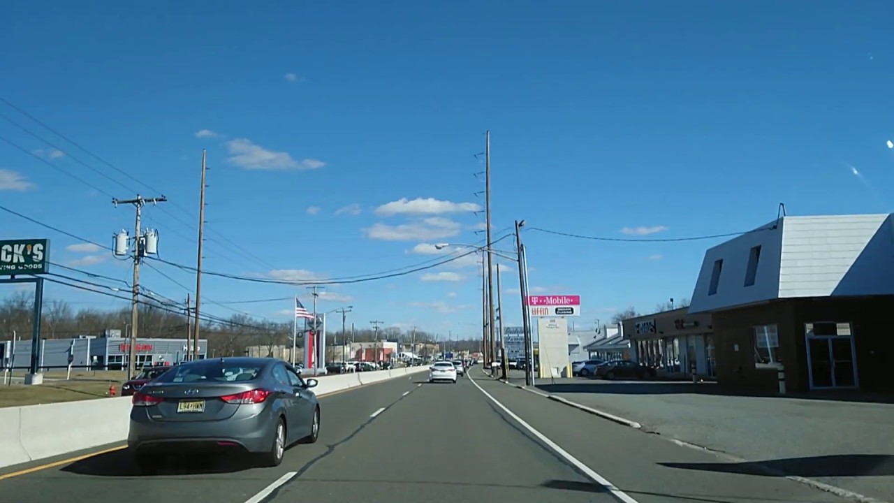 Driving by East Hanover, New Jersey