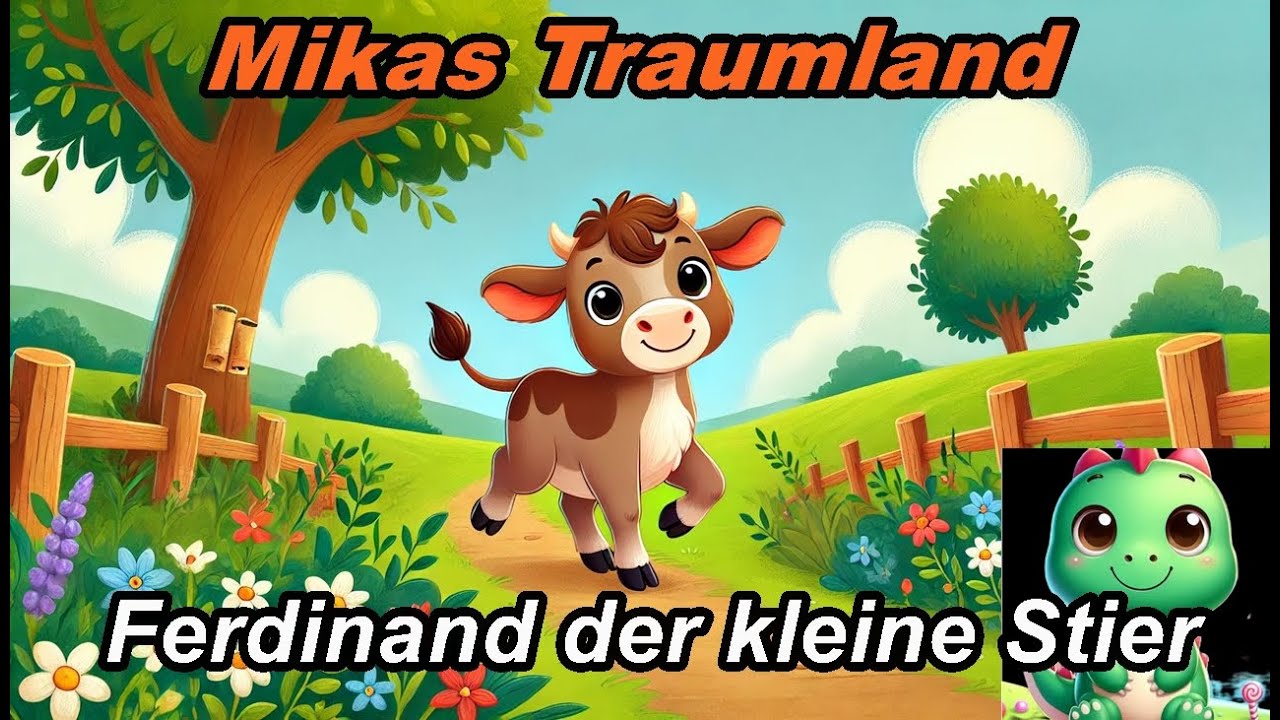 Ferdinand der kleine Stier | Kindergeschichte | Kurzgeschichte | Gute Nacht Hörbuch
