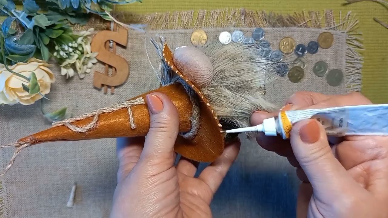 DIY Gnome Mr. Dollar! DIY! Pattern.