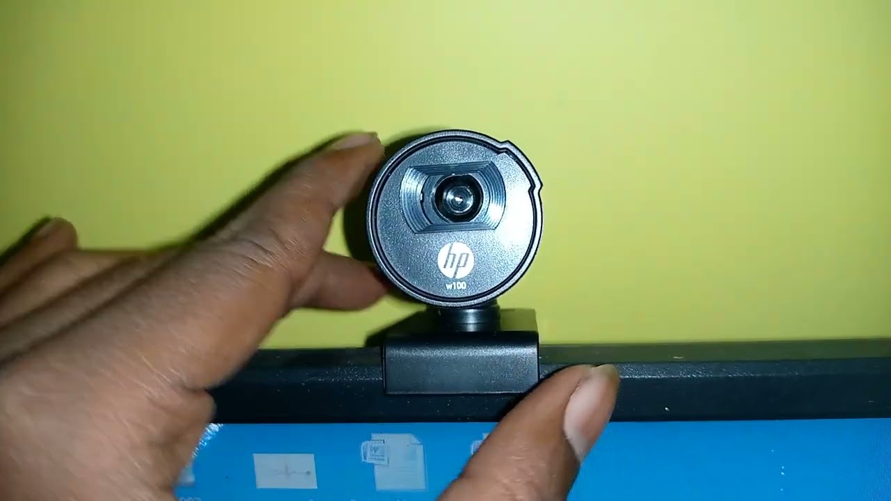 HP Webcam W100 Setup || How Install Webcam || Web Camera Installation In Pc ||