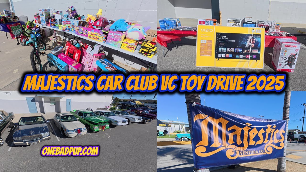 Majestics Car Club VC Toy Drive 2025