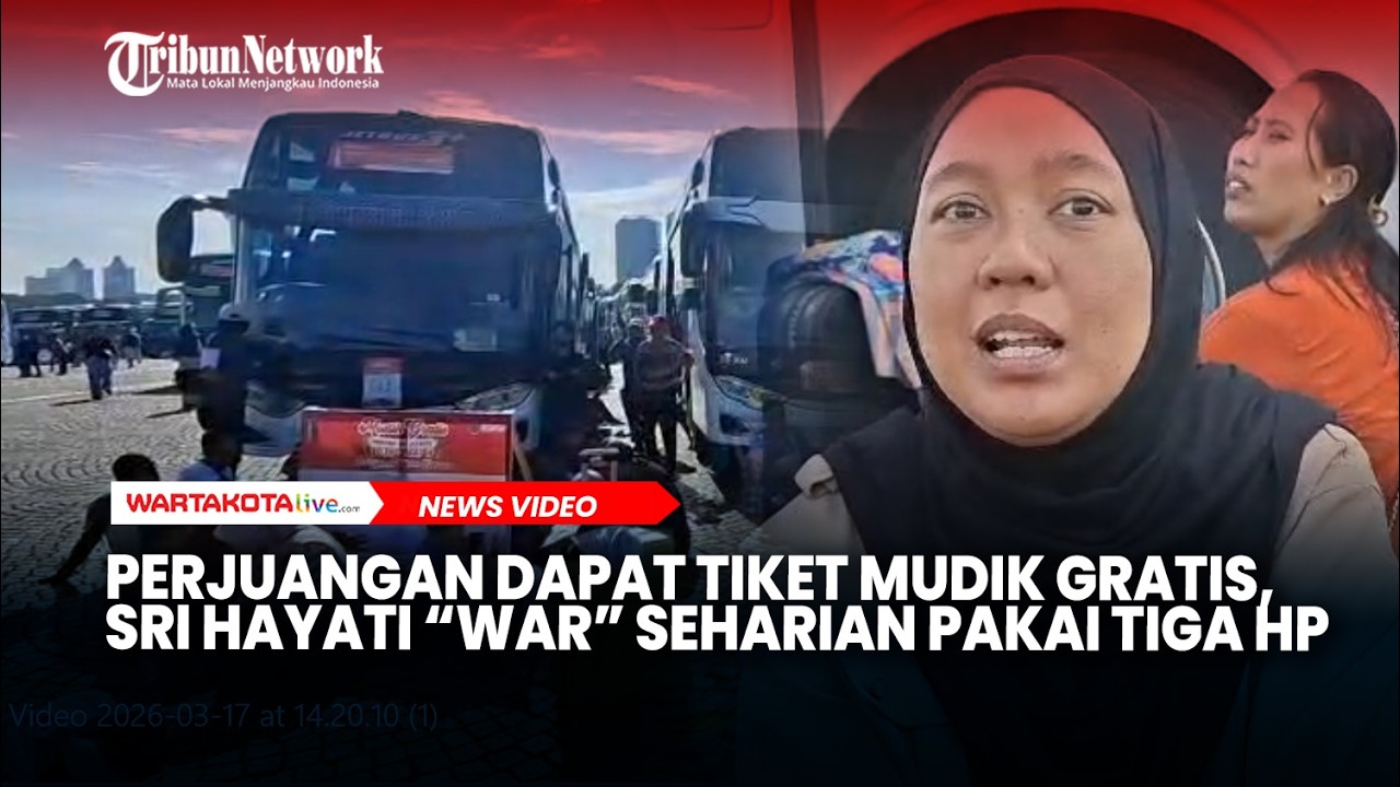 Perjuangan Dapat Tiket Mudik Gratis, Sri Hayati “War” Seharian Pakai Tiga HP