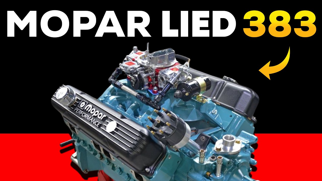 クライスラーのモパー383エンジンに隠された衝撃の真実！