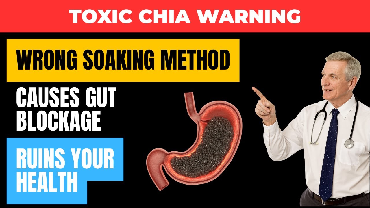 Stop Soaking Chia Seeds Wrong! 1 Tiny Mistake Destroys Your Health