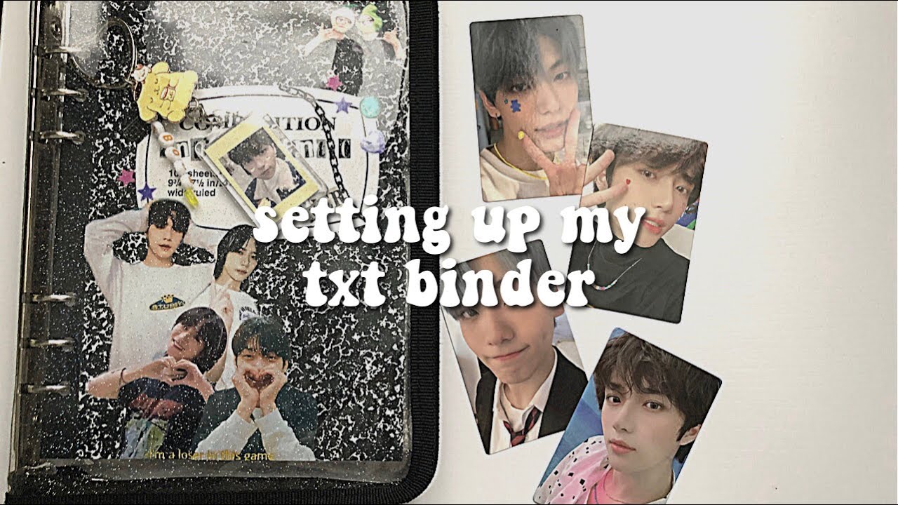 setting up my txt binder!