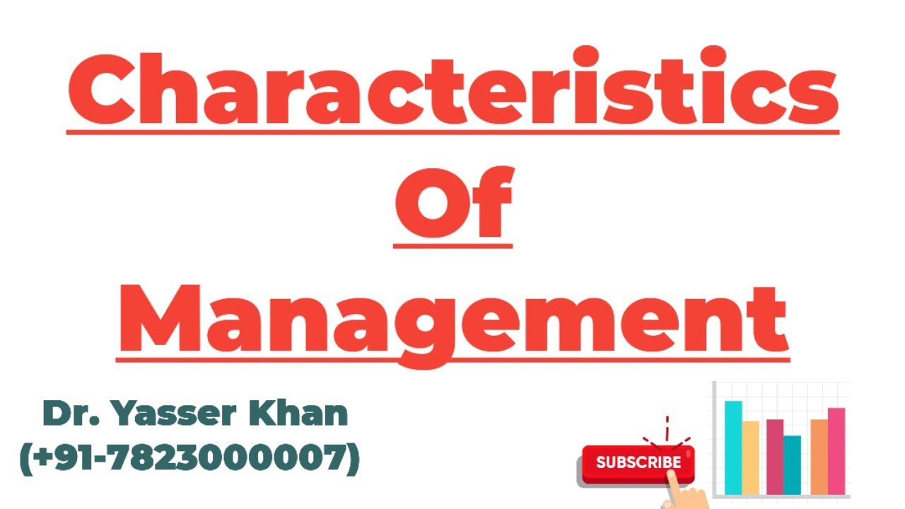 Characteristics Of Management
