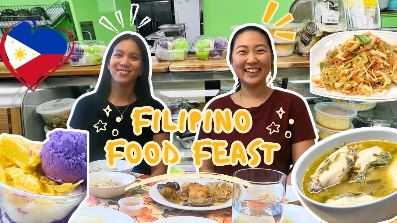 JAMAICANS trying FILIPINO FOOD for the FIRST TIME!