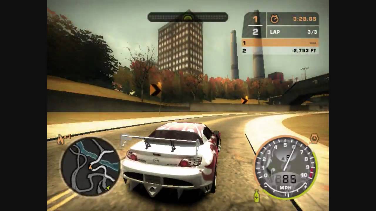 HD - NFS: Most Wanted - Blacklist #3 - Ronnie(Part 1/3)