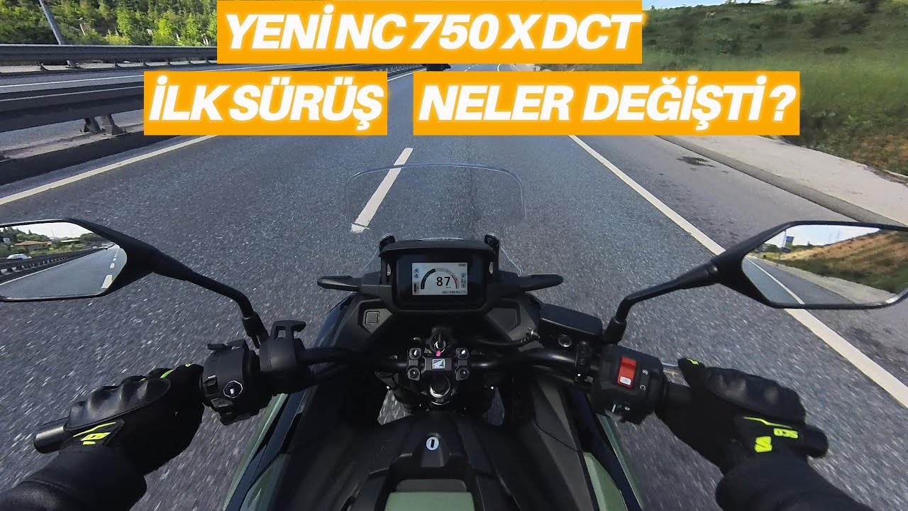 2025 Honda NC 750 X DCT | İlk sürüş ve ilk izlenimler #hondanc750x  #nc750x #motovlog