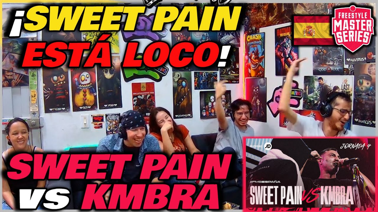 🔴COLOMBIANOS REACCIONAN a SWEET PAIN vs KMBRA - ¡SWEET PAIN ESTÁ LOCO! [FMS ESPAÑA 2025]