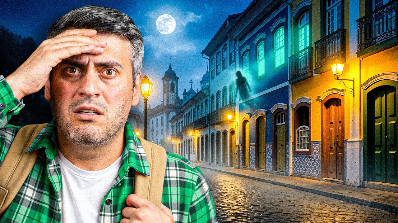 PASSEI A NOITE NA  CIDADE MAIS MAL-ASSOMBRADA DO BRASIL