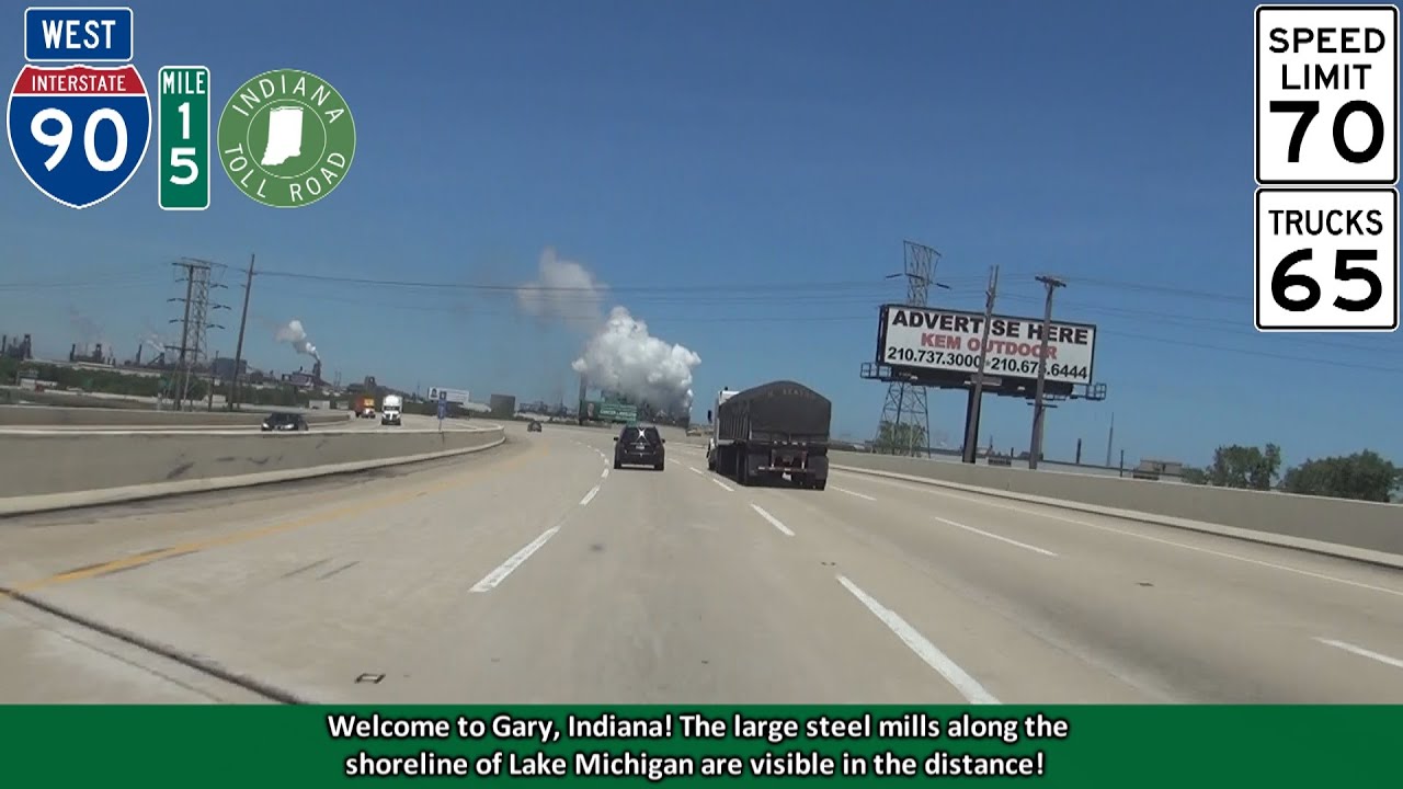 2K14 (EP 20) Interstate 90 West: Gary, Indiana
