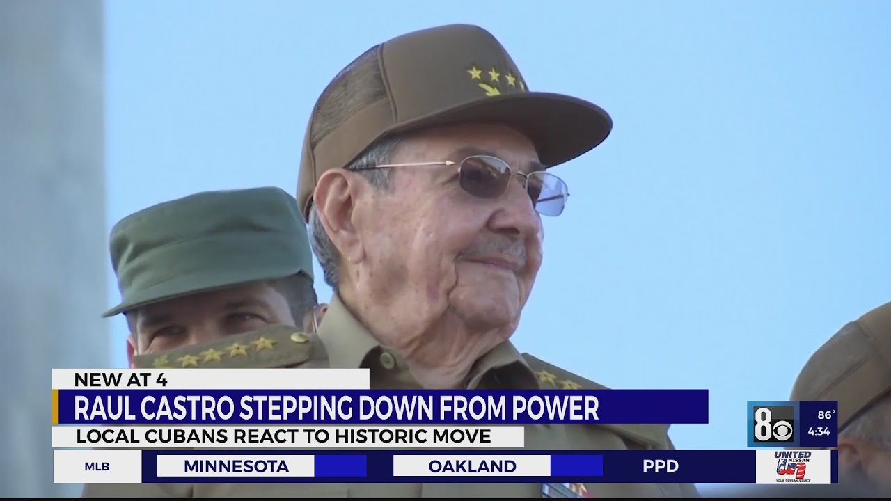 Raul Castro stepping down from power in Cuba