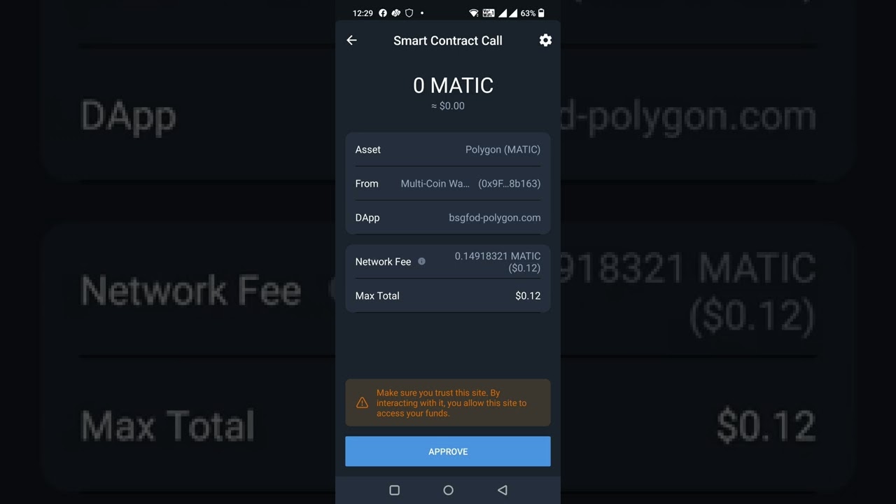 How To Deposit by Split Wallet On BSG polygon V2
