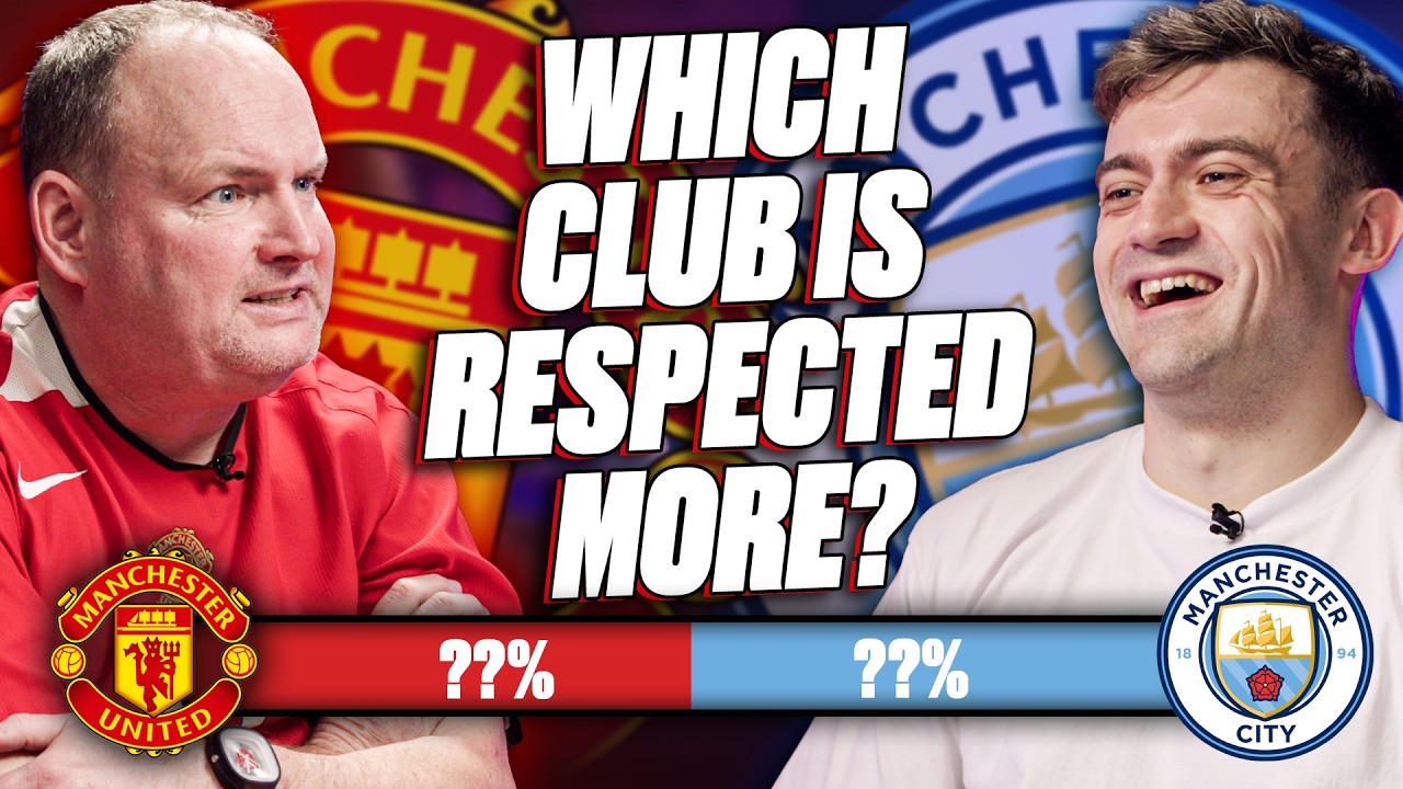 'That's Embarrassing' Man City Fan Infuriates Man Utd Fan | SPORTbible