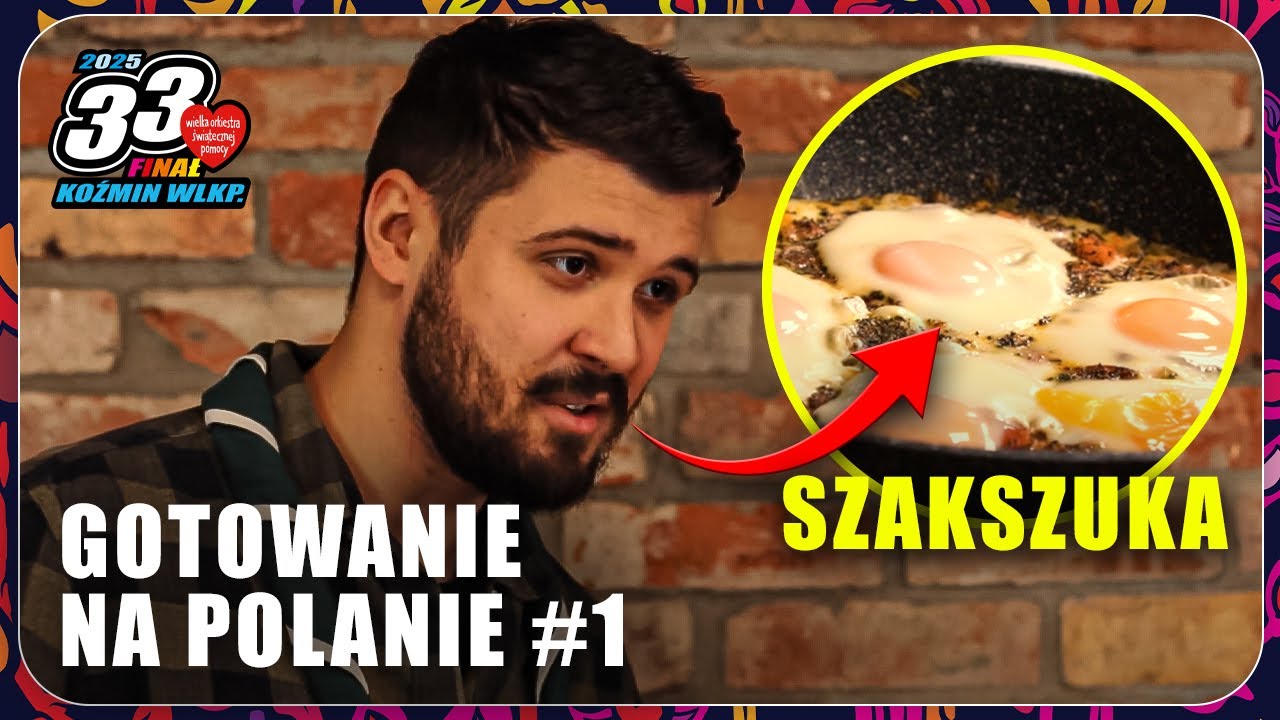 Najlepsza SZAKSZUKA na ŚWIECIE !  Gotowanie Na Polanie #1