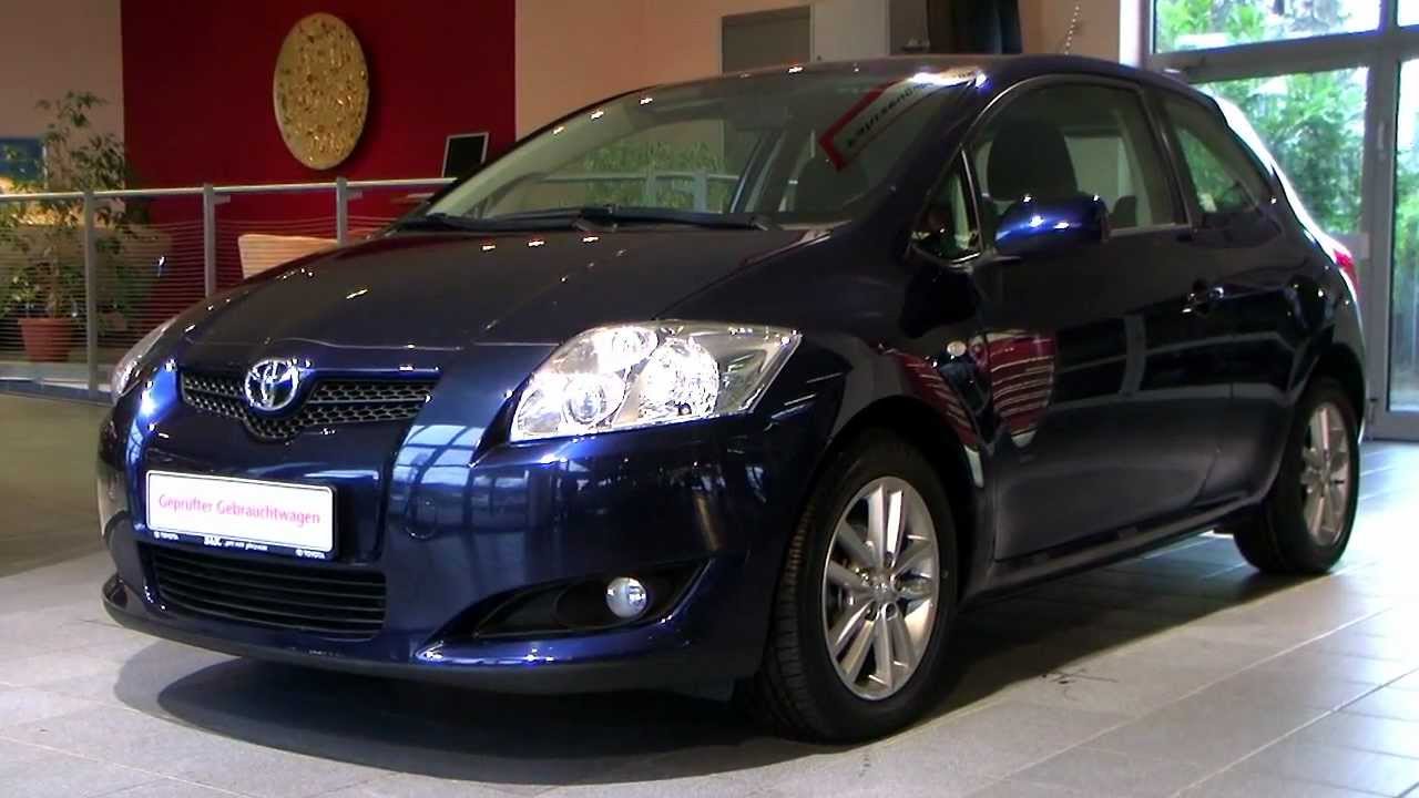 Auris 1,3 Dual-VVT-i Life 2009 Blau metallic 0R012563 www.autohaus.biz/sukneuwulmstorf