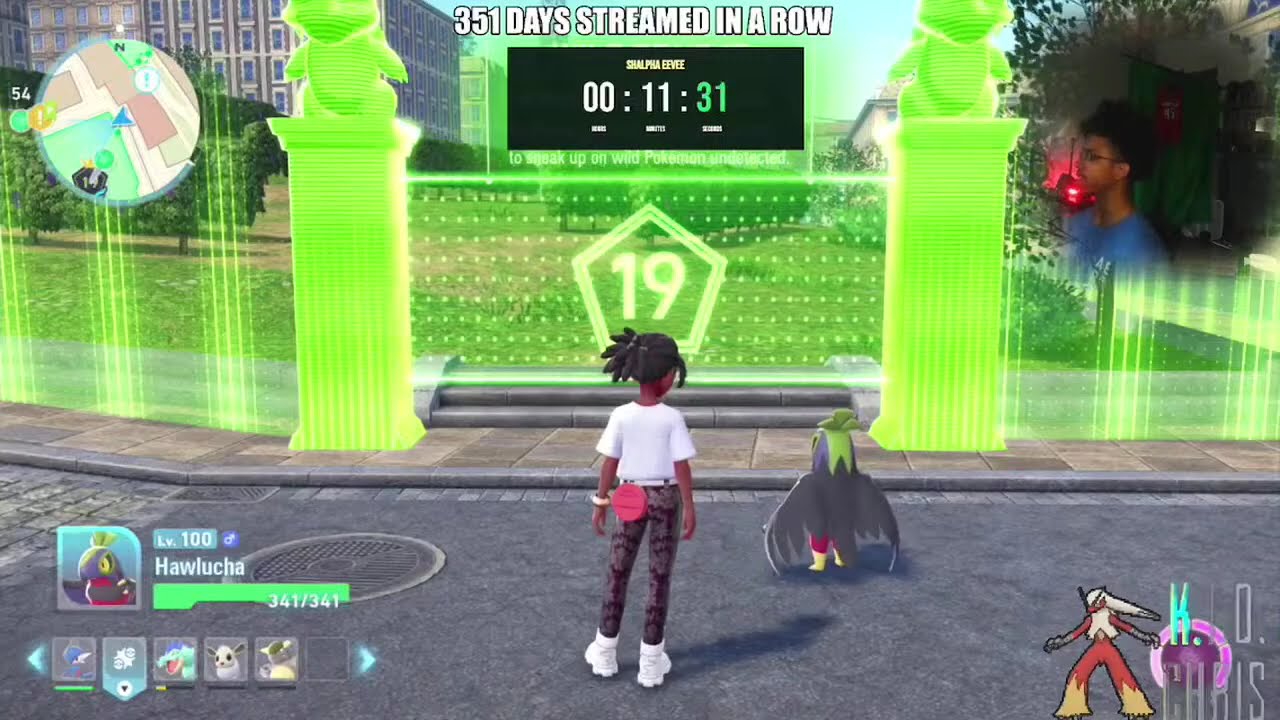 shiny hunting every EEVEELUTION in Legends ZA. ( want to get a Shalpha Eevee too )