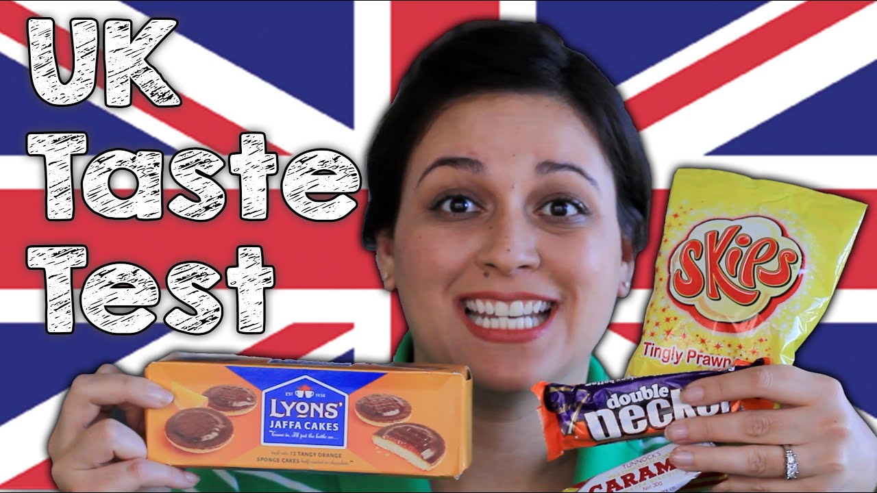 BRITISH SNACKS TASTE TEST #1 | UNITED KINGDOM | VIVIAN REACTS