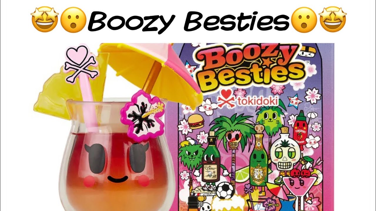🤩😮😍Unboxing Tokidoki Brand Boozy Besties😍😮🤩