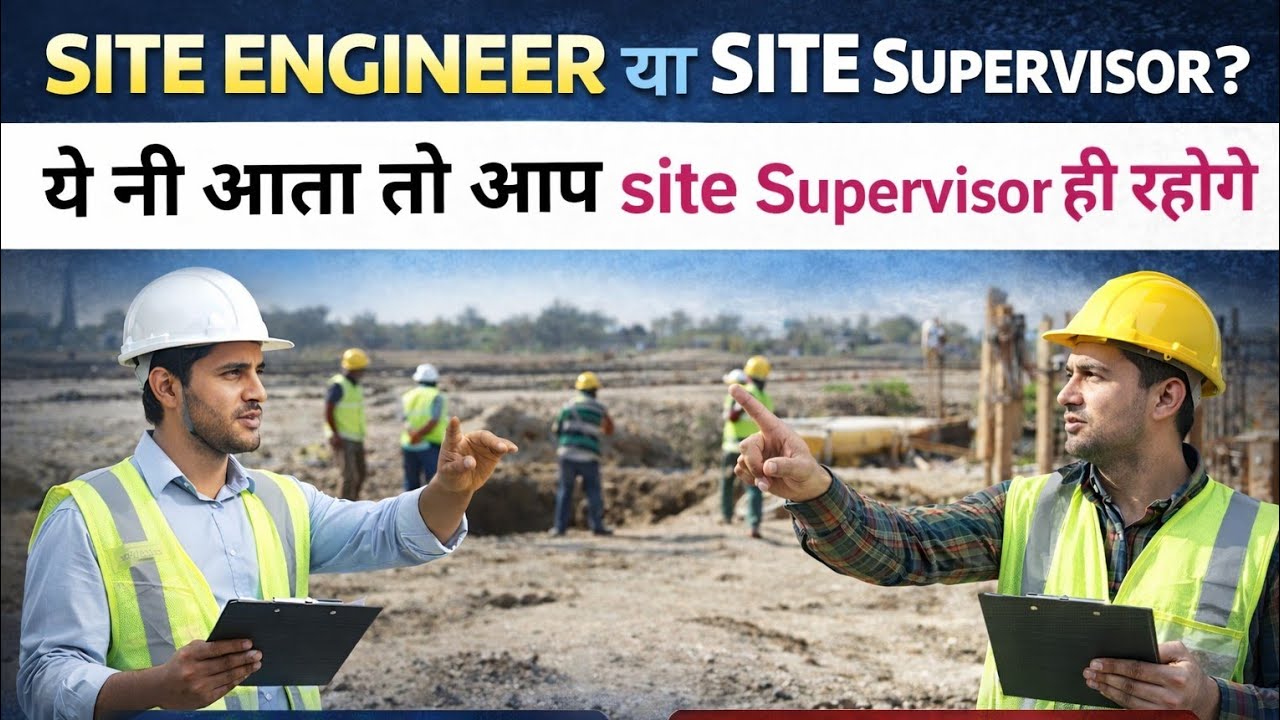 5 site Engineer skill for Freshers | Ye ni ata Site par mushkil ho jaega | Site Practical knowledge