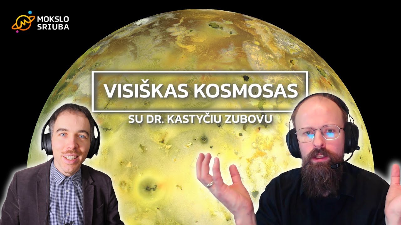 Visiškas kosmosas: vanduo prie Jupiterio ir kosminių sprogimų aidai