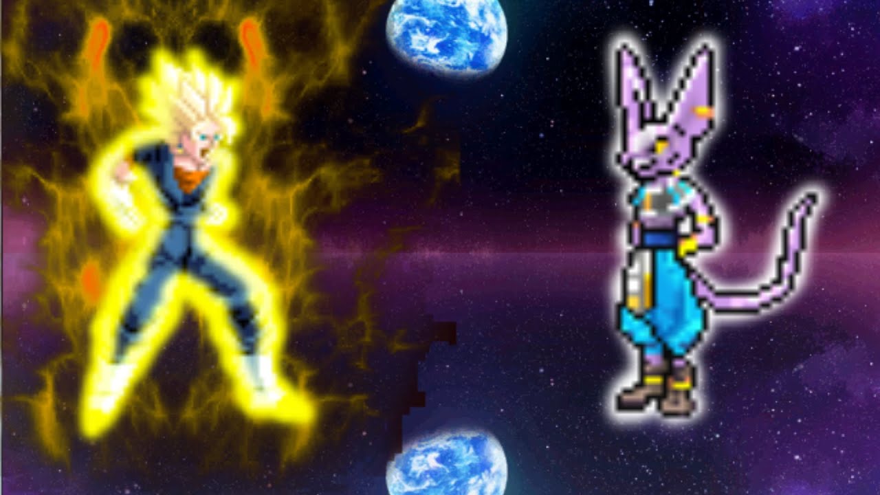 SUPER VEGETTO AI VS BEERUS (OP) IN JUMP FORCE MUGEN