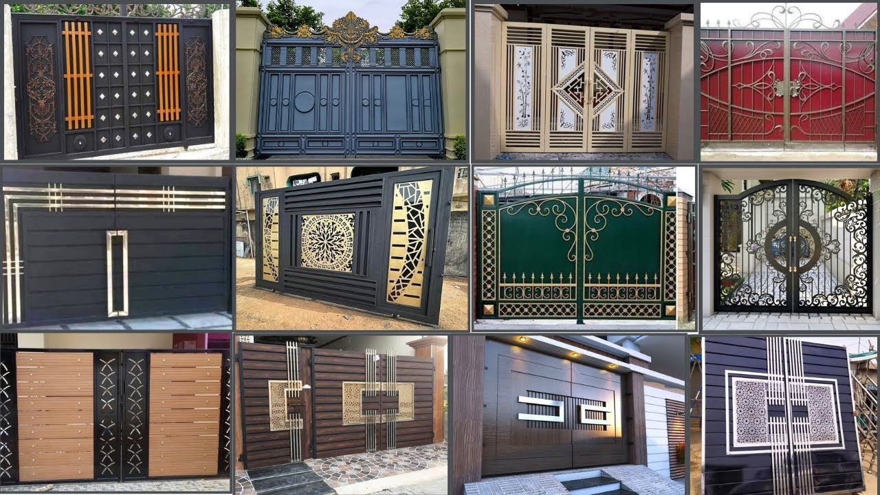 Latest & Modern Iron Main Gate Designs |  Gate Design Trends 2025 | MGV #036