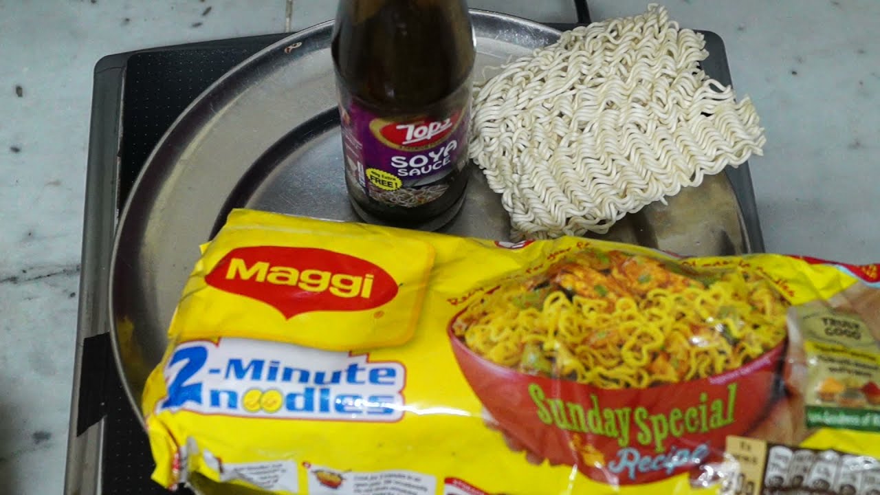 How to Make Soya Sauce Maggi