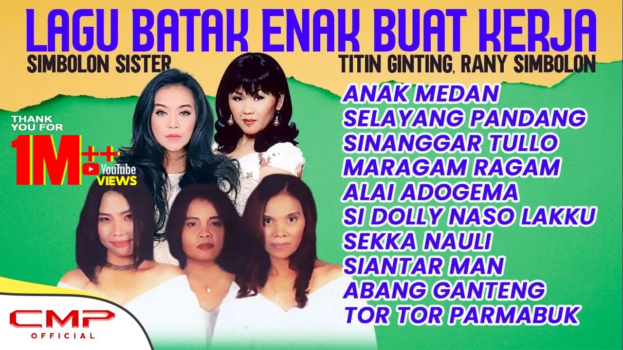 KOMPILASI LAGU BATAK ENAK BUAT KERJA | RANY SIMBOLON, SIMBOLON SISTER, TITIN GINTING - ANAK MEDAN