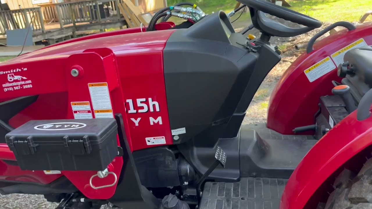 Introduction to my NEW TYM 4815h compact tractor.  Why this one?
