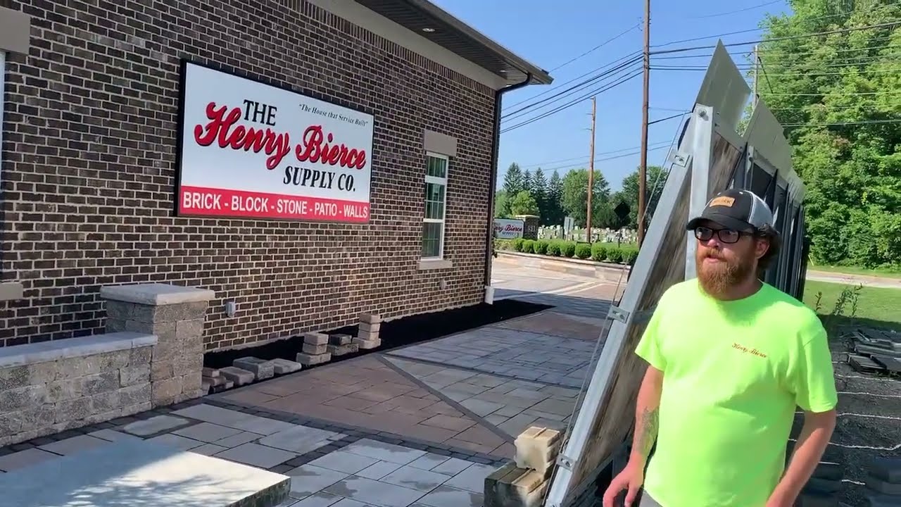 Third Update of the New 2023 Expansion of the Unilock Display @henrybiercesupplyco