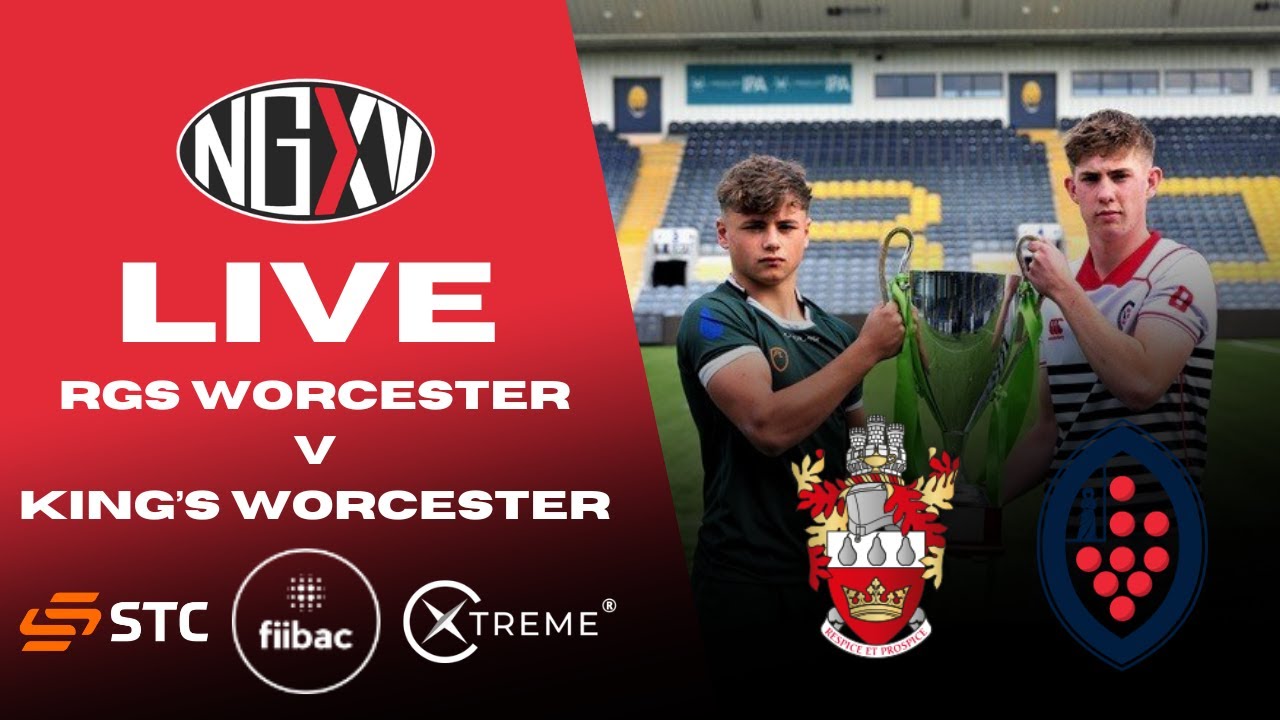 LIVE RUGBY: RGS WORCESTER vs KING'S WORCESTER | SCHOOLS RUGBY - 17th ANNUAL MODUS CUP