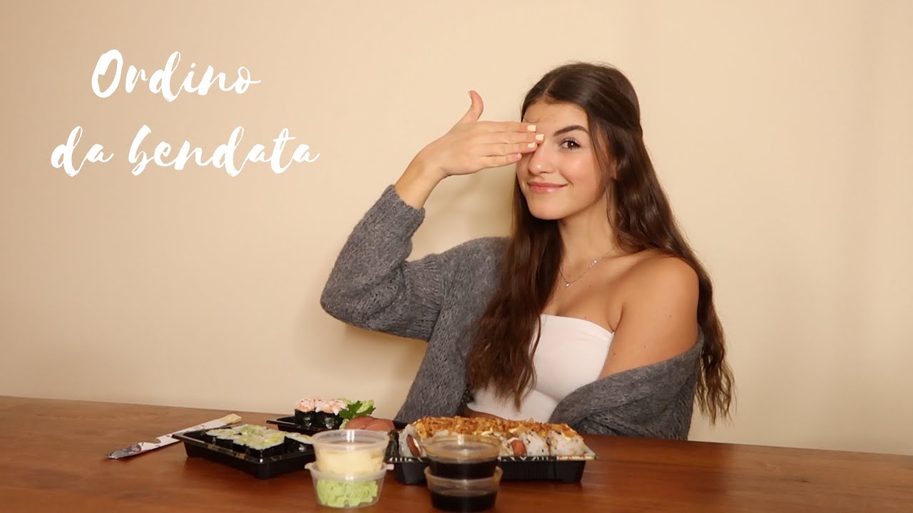 Ordino il sushi da bendata | Valeria Martinelli