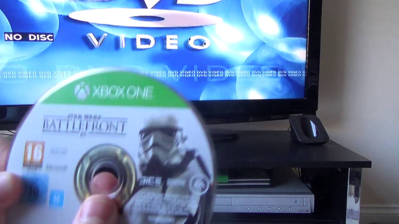What Happens when you put a Xbox One game in a DVD Player