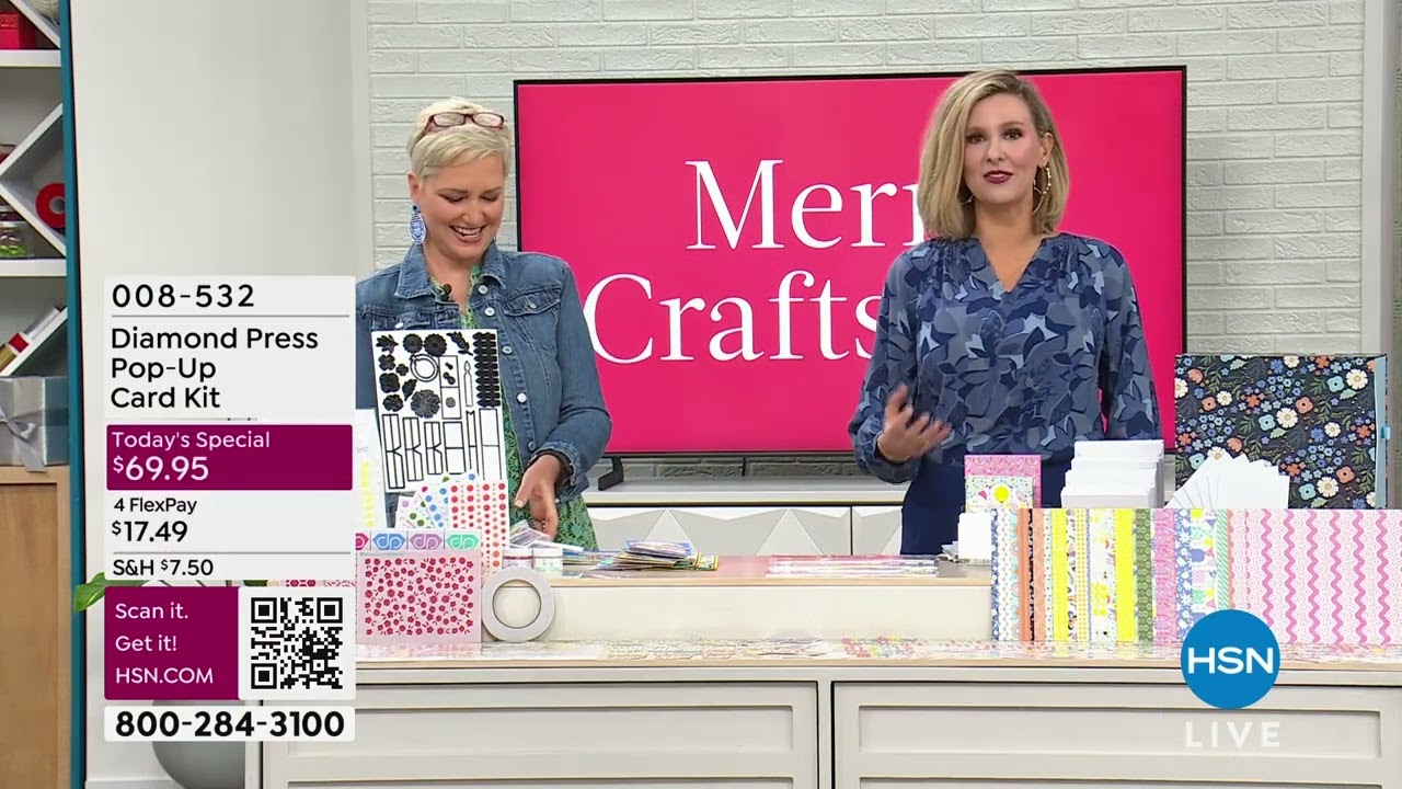 Diamond Press Holiday PopUp Card Kit