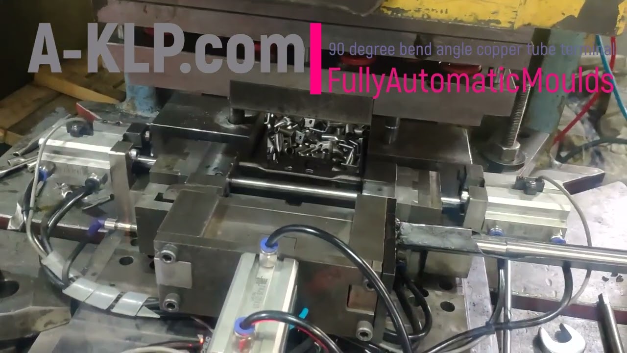 90 degree bend angle stainless steel tube lugs Fully automatic Cable Lug Machines
