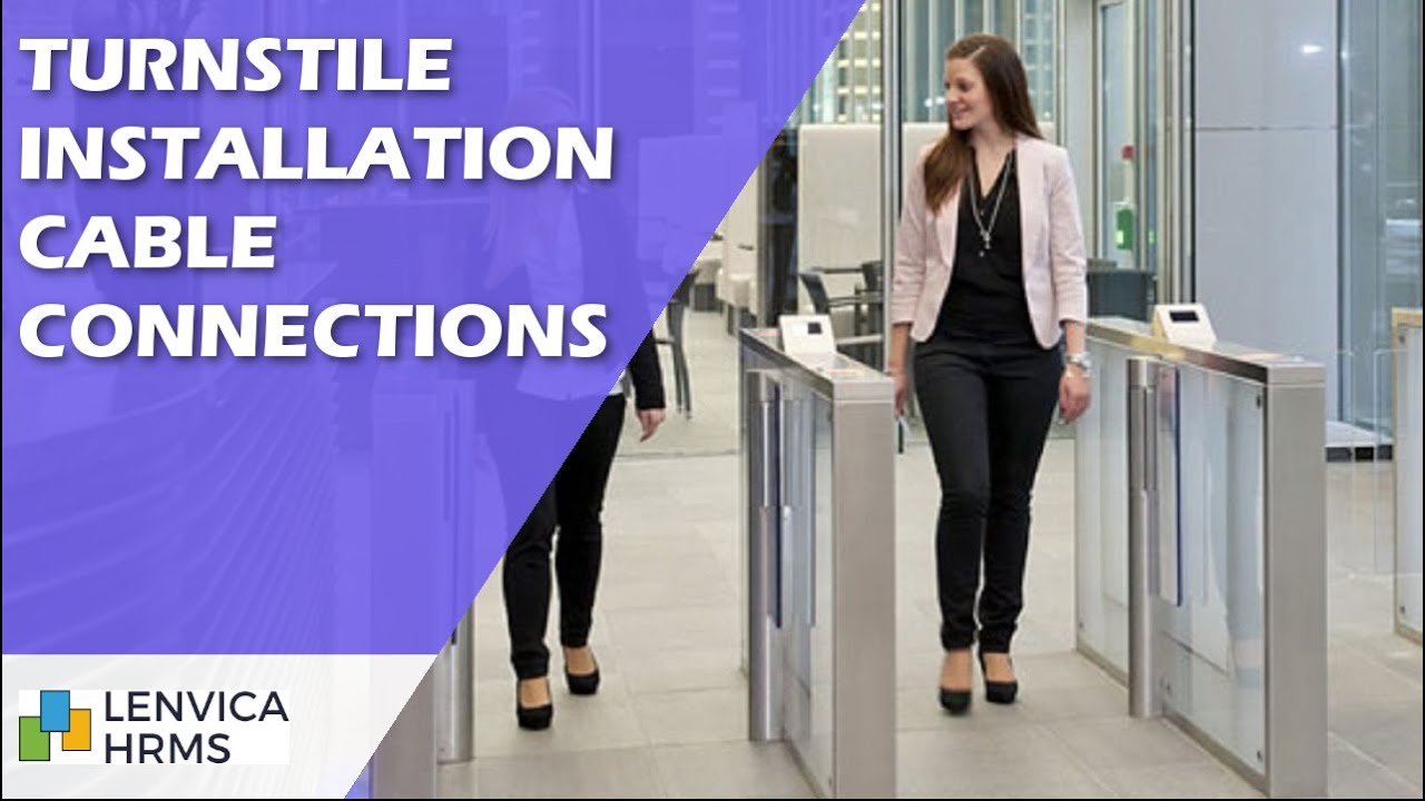 Turnstile Installation Cable Connections