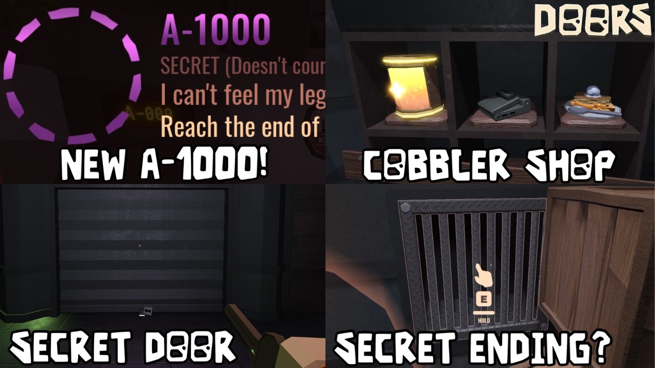 EVERY New Features Added To Doors With The Stairwell Update! 