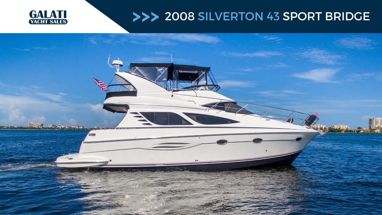 2008 Silverton 43 Sport Bridge For Sale 
