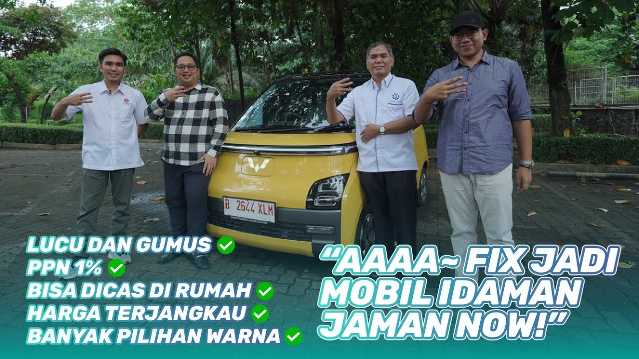 TREN MOBIL ELEKTRIK KOMPAK DIMULAI DARI MOBIL INI! | EVTAR with Wuling